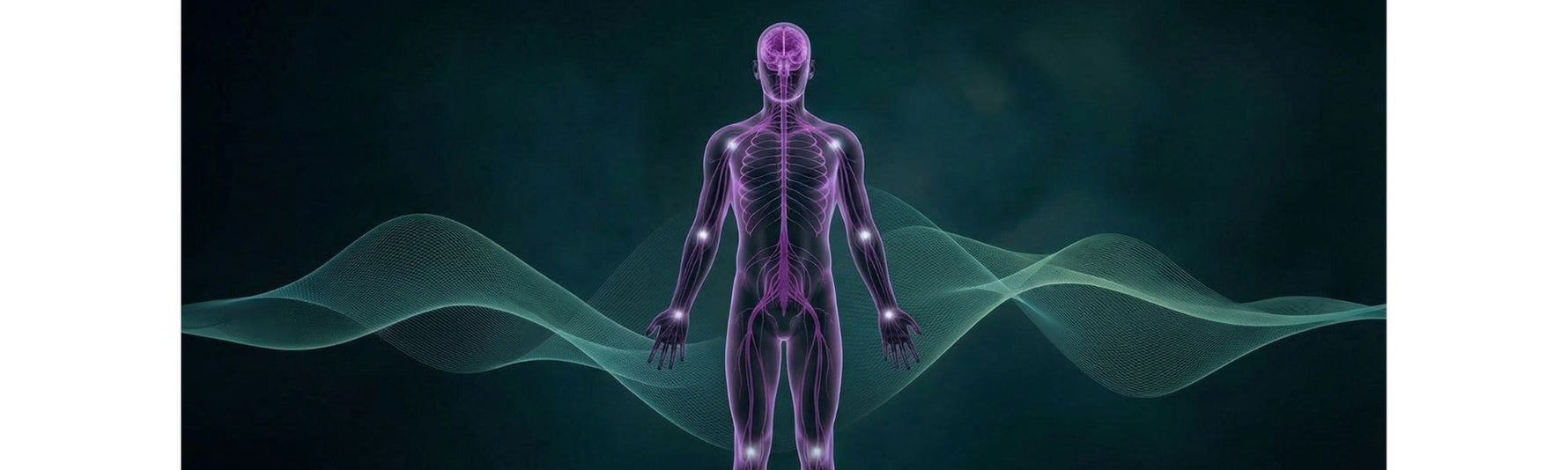 Frequency healing energy field around a human body
